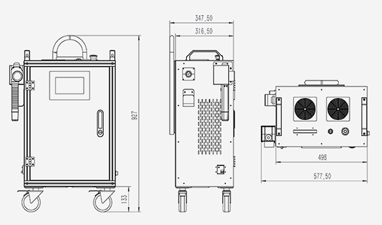 Luggage Type Laser Cleaning Machine Luggage Type Laser Cleaning Machine