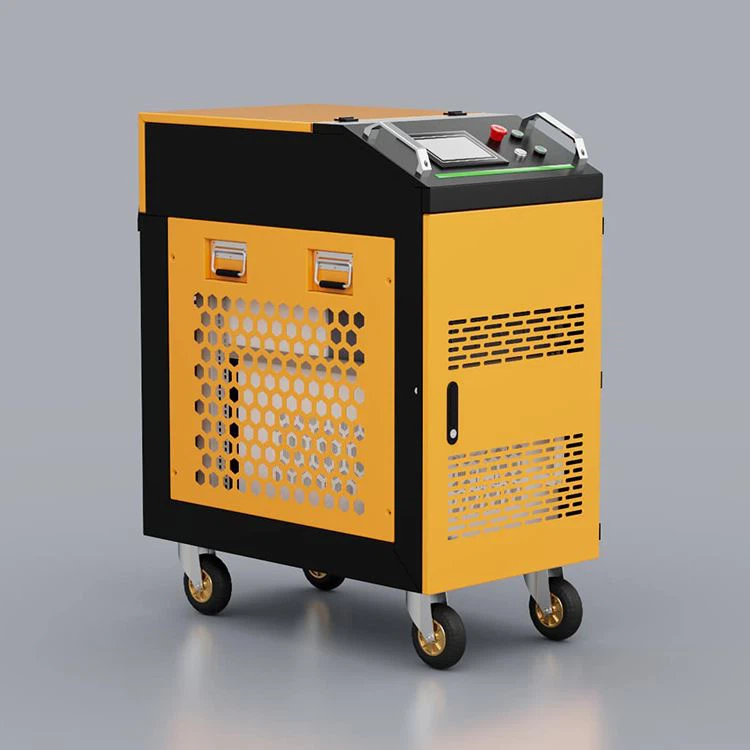 300 W JPT 15 mJ Laser-Reinigungsmaschine mit gepulster Energie zum Abbeizen von Holz