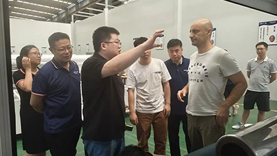 Das spanische automatisierte Laserreinigungsprojekt geht reibungslos fort. Ku...