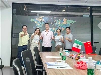 Mexikanische Delegation besucht MRJ-Fabrik zur Schulung von Laserbeschriftung...