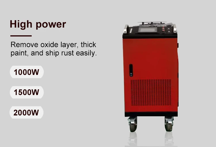 Intro of 1500W Continuous Laser Cleaning Machine20001 Intro of 1500W Continuous Laser Cleaning Machine20001