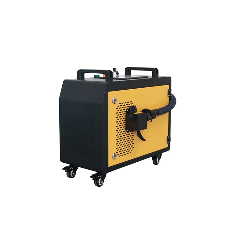 Kleine 100-W-Pulslaser-Reinigungsmaschine zum Entfernen von Rost und Entlacken