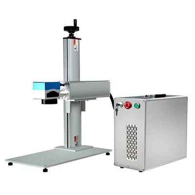 30W Destop Faserlaser 1064nm Markierungslasergravurmaschine für Metallgravur, Typenschild