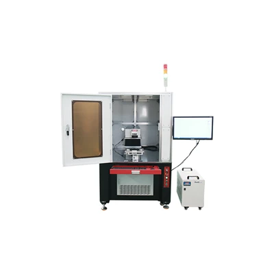 Neue geschlossene 25-W-UV-Laserbeschriftungsmaschine zur Waferbeschriftung