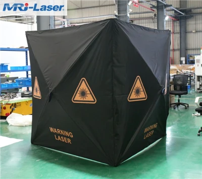 Tragbare Laserschutzkabine