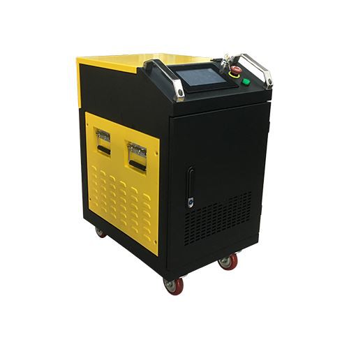 200W tragbare Hochgeschwindigkeitslaser-Rostreinigungs-Lasermaschine