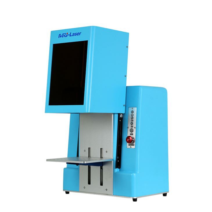 20W 30W Mini-Desktop-Faserlaser-Graviermaschine für Metall