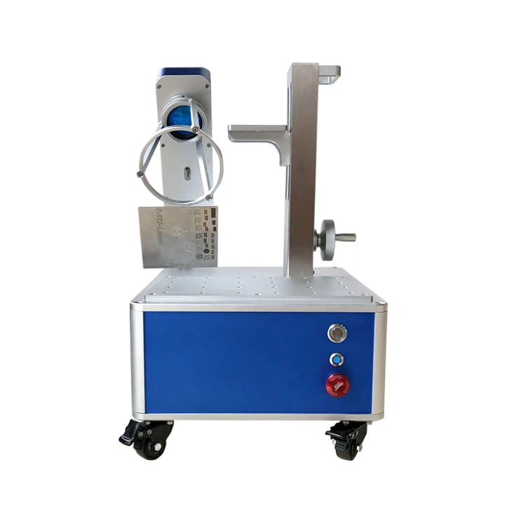 Chinese Fiber Laser Marking Mahine For Metal Material 20w Mini Portable Engraver