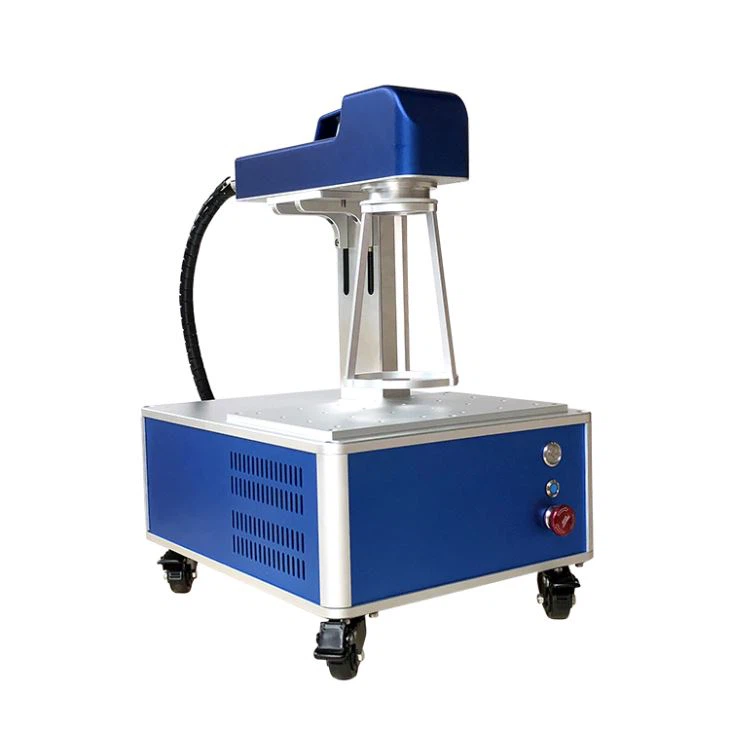 Chinese Fiber Laser Marking Mahine For Metal Material 20w Mini Portable Engraver