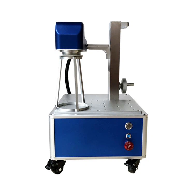 Chinese Fiber Laser Marking Mahine For Metal Material 20w Mini Portable Engraver