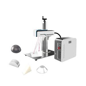 20W 3D-Fokus-Laserbeschriftungsmaschine Dynamische Faserlaser-Graviermaschine