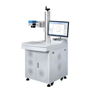 Schreibtisch-Faserlaser-Markierungsmaschine für Metall 30W