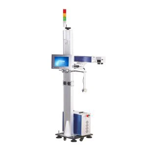 Hochgeschwindigkeits-Flowline-Lasermarkiermaschine zum Verpacken