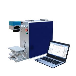 Tragbare Faserlaser-Markierungsmaschine für Schmuck-Uhr führte Automobil-IC Iphone PC-Markierung