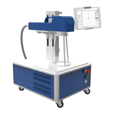 Tragbare 20-W-Faserlaserbeschriftungsmaschine
