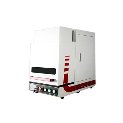 Geschlossene 20-W-Faserlaser-Markierungsmaschine