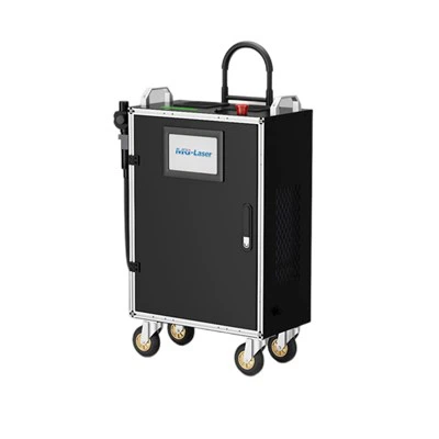 200-W-Gepäcktyp-Laser-Reinigungsmaschine zur Entfernung von Farbe und Rost